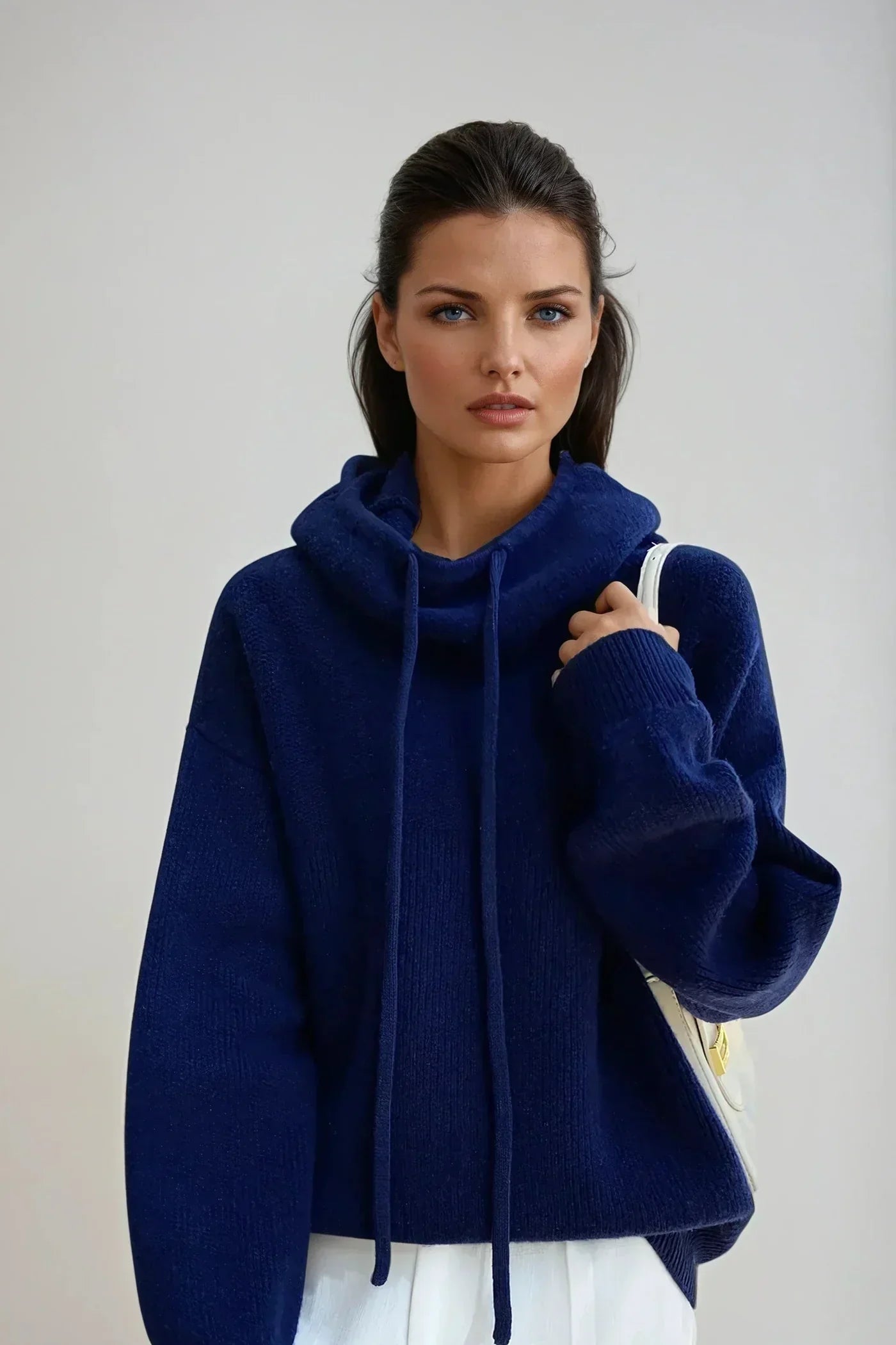 Veronika | Elegantní pletený svetr s rolákem
