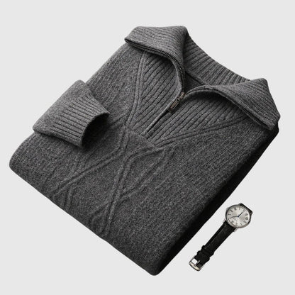 Perla- Camisola s zipem Taranto Merino Wool