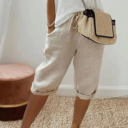 Veronika – Pohodlné letní kraťasy pro každodenní styl
