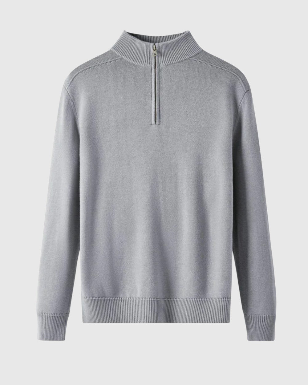 Perla- Svetr s zipem z merino vlny Capri