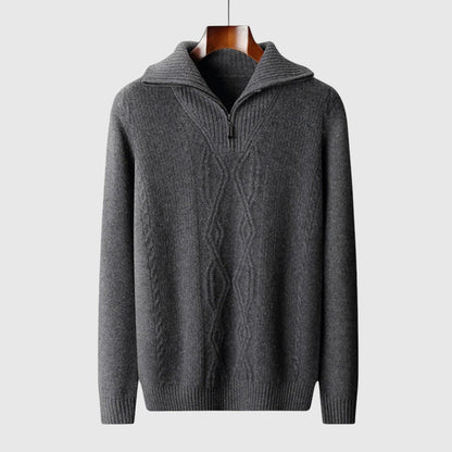 Perla- Camisola s zipem Taranto Merino Wool