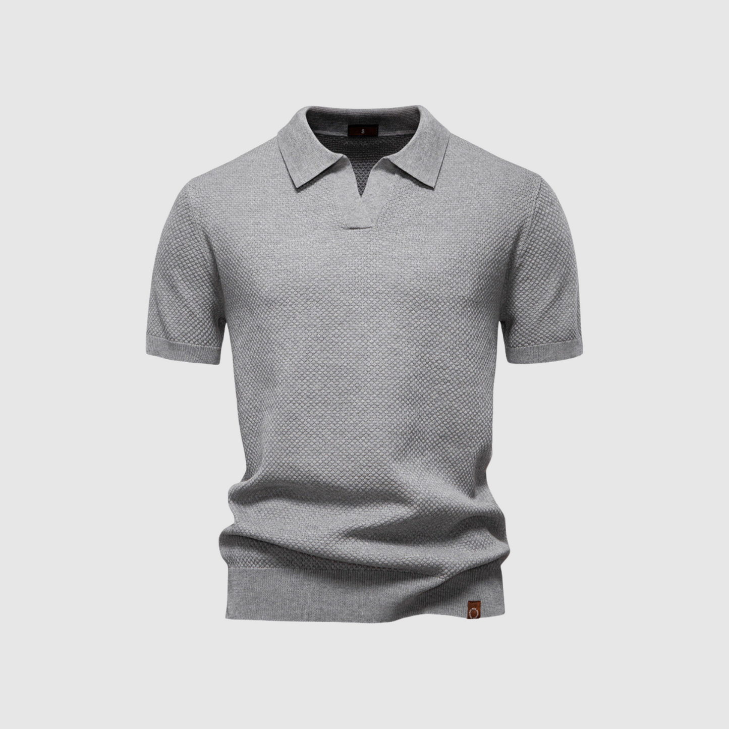 Maxmilián – Strukturované polo tričko pro elegantní a pohodlný styl