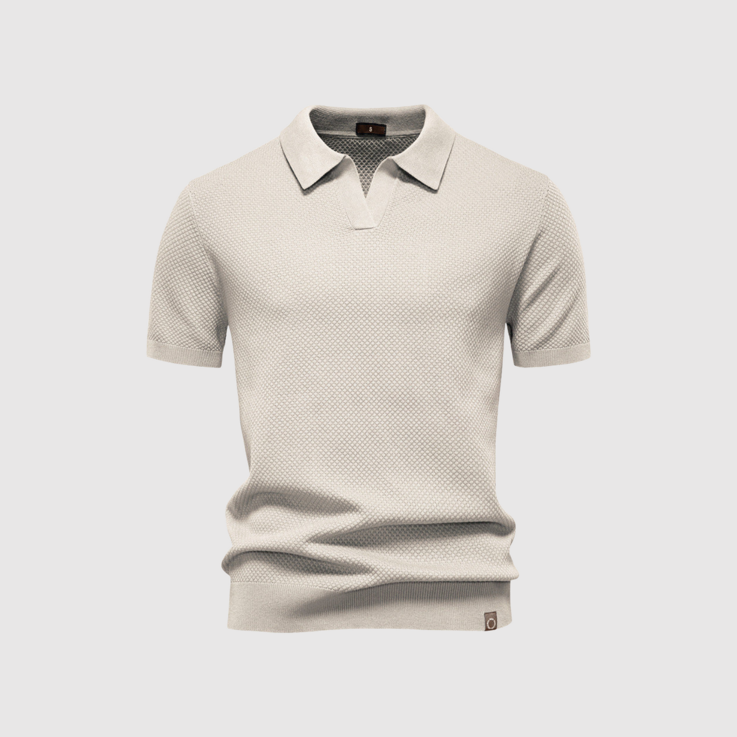 Maxmilián – Strukturované polo tričko pro elegantní a pohodlný styl