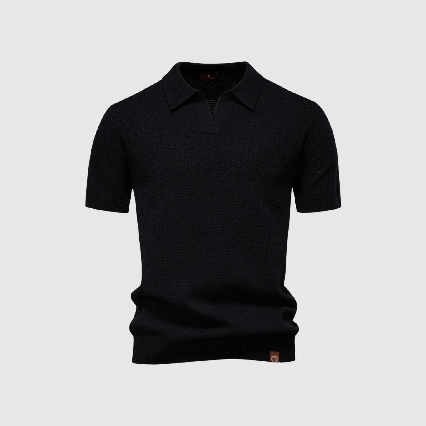 Maxmilián – Strukturované polo tričko pro elegantní a pohodlný styl