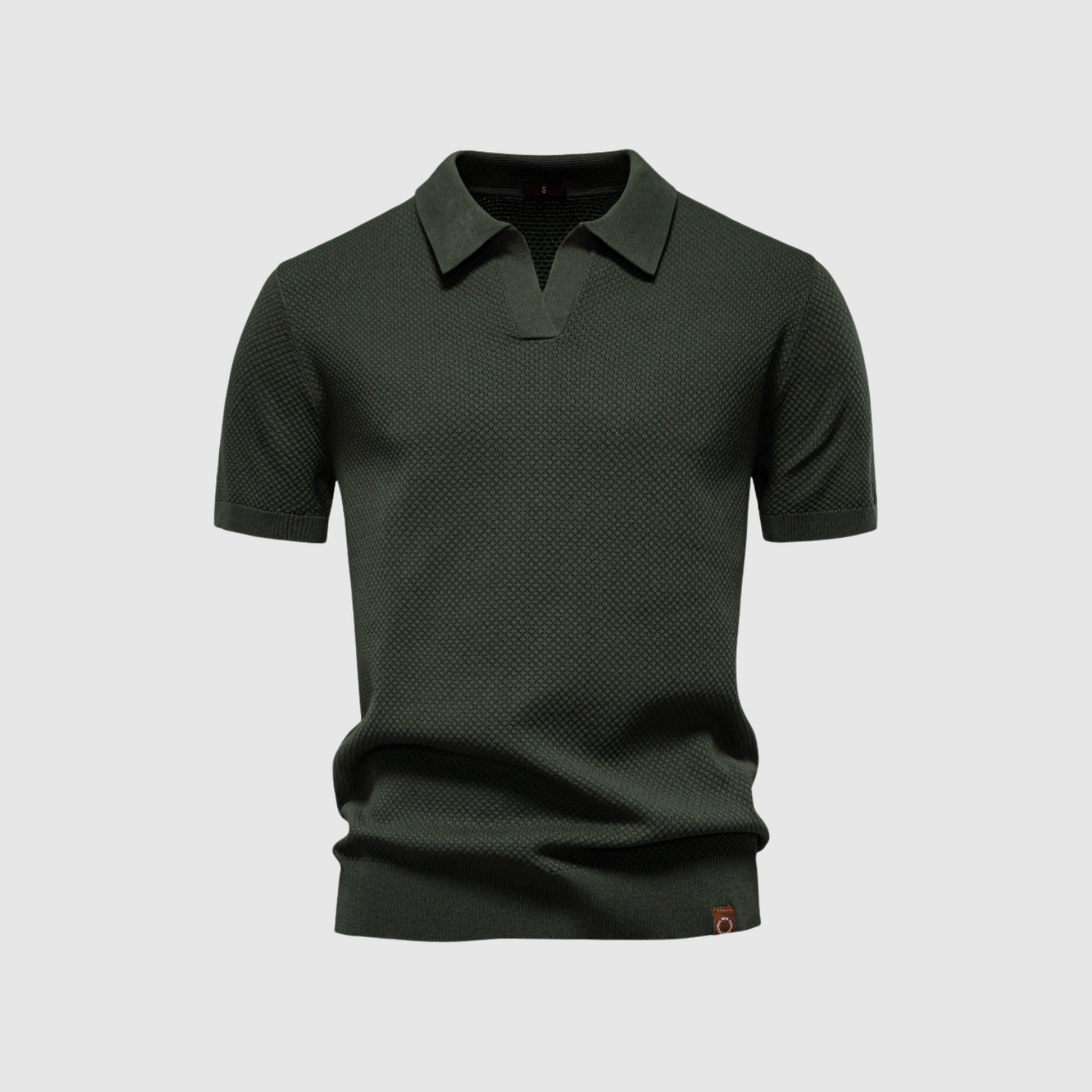 Maxmilián – Strukturované polo tričko pro elegantní a pohodlný styl