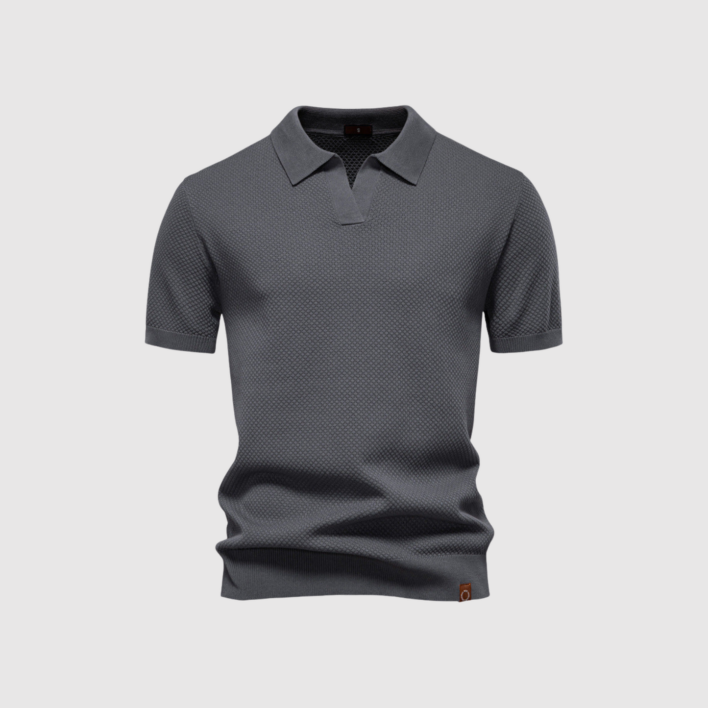 Maxmilián – Strukturované polo tričko pro elegantní a pohodlný styl