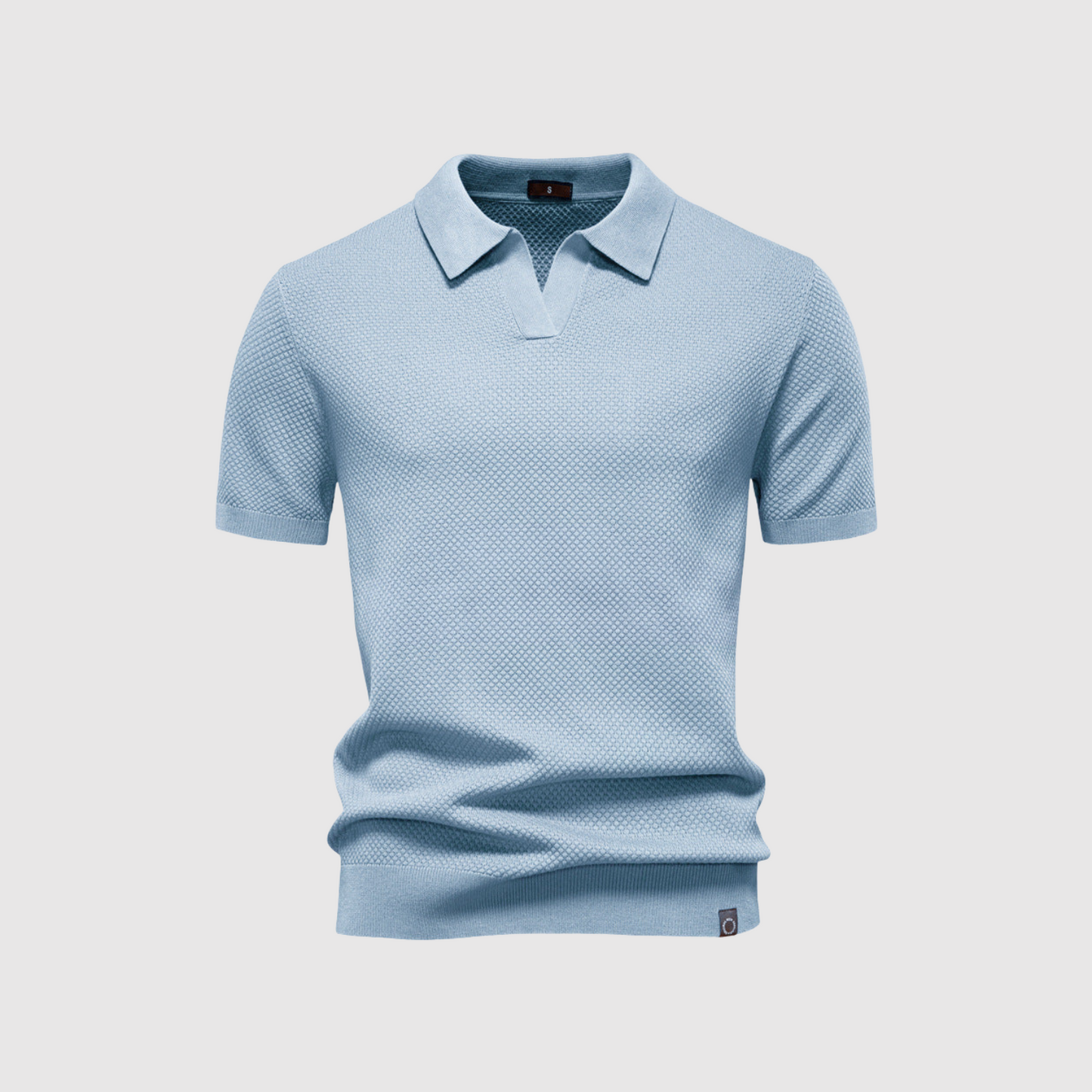 Maxmilián – Strukturované polo tričko pro elegantní a pohodlný styl