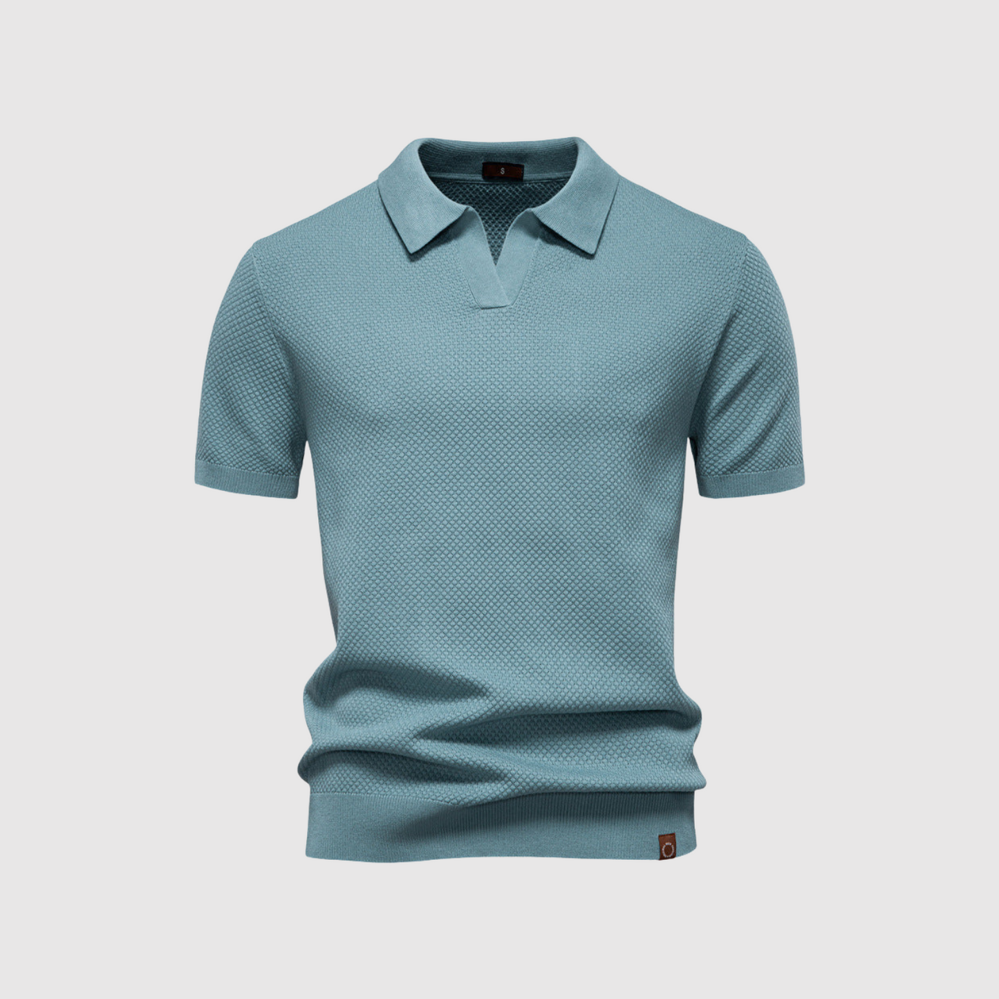 Maxmilián – Strukturované polo tričko pro elegantní a pohodlný styl