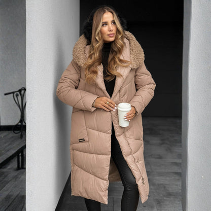 Klára | Dlouhý zimní kabát s elegantní siluetou
