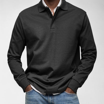Tomáš – Elegantní penské polo s dlouhým rukávem