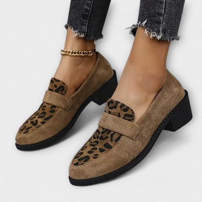 Aurora | Elegantní dámské boty s leopardím vzorem