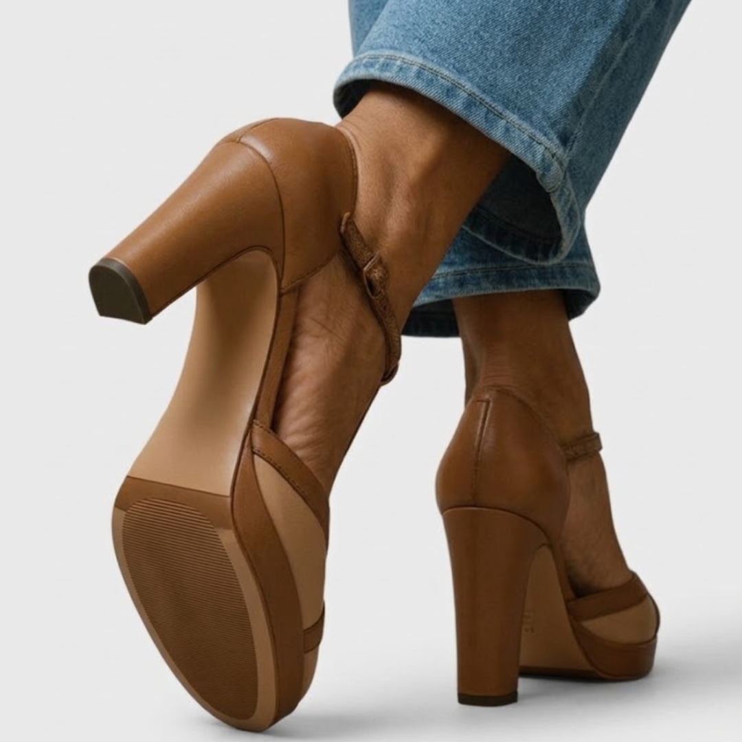 Lucie – Ortopedické sandály na klínku pro maximální pohodlí a letní styl