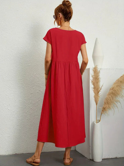 Heike | Splývavé midi šaty nadčasové elegance