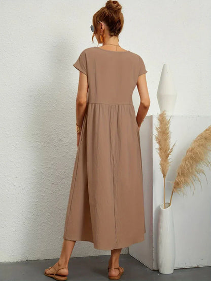 Heike | Splývavé midi šaty nadčasové elegance