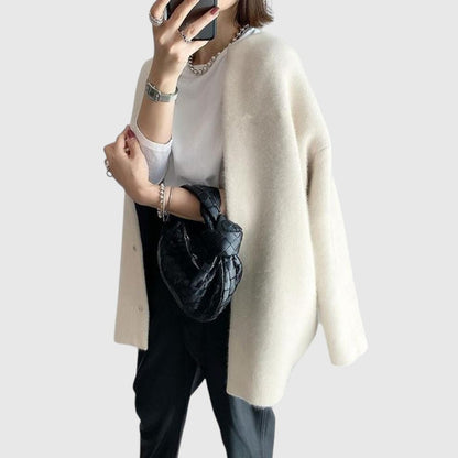 Julie – Minimalistický prodloužený kardigan