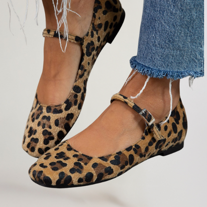 Lena | Baleríny se zapínáním a nastavitelným páskem