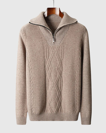 Perla- Camisola s zipem Taranto Merino Wool
