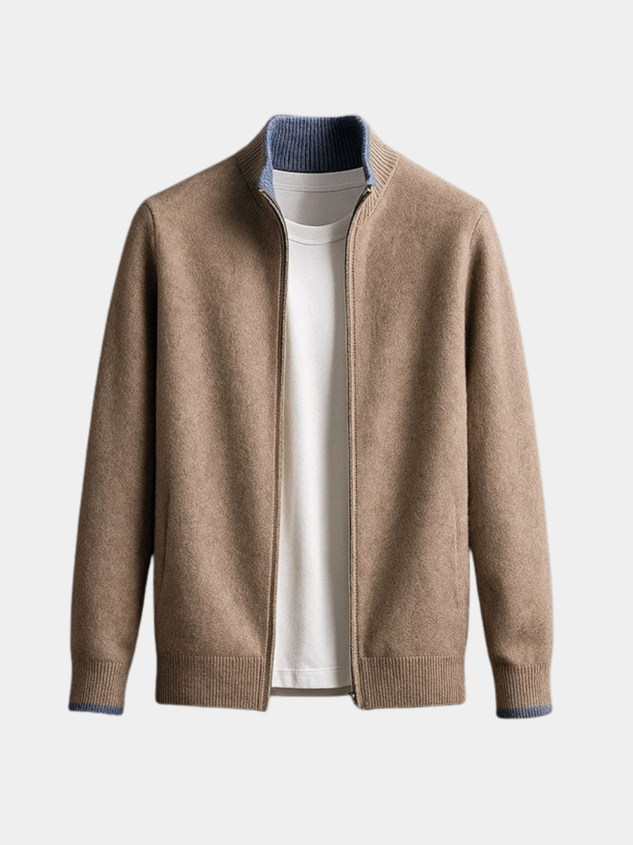 Harvey | Elegantní vlněná bunda na zip