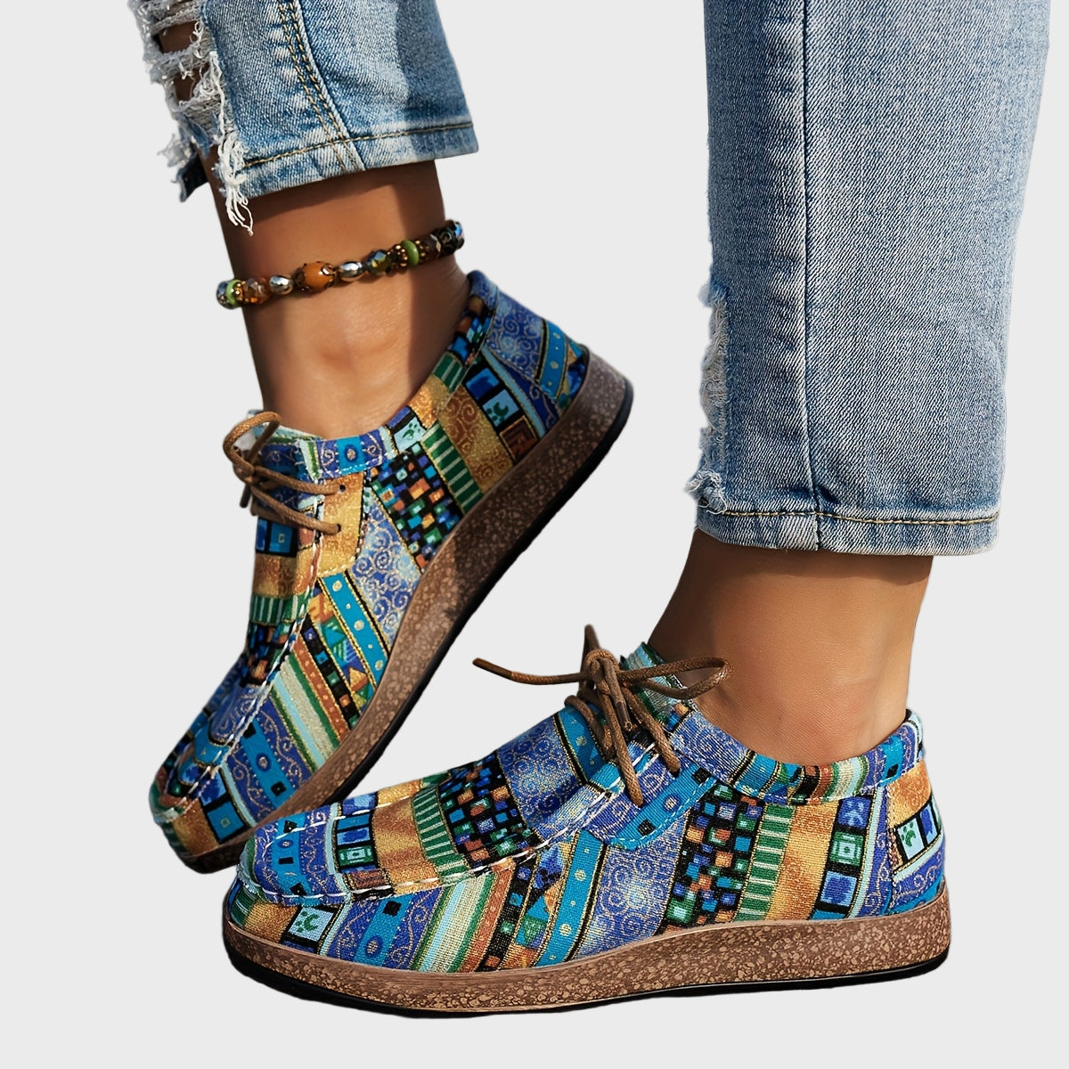 Barevné Boho Boty