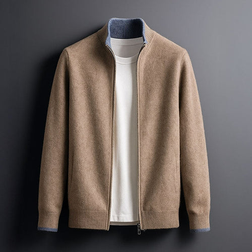 Harvey | Elegantní vlněná bunda na zip