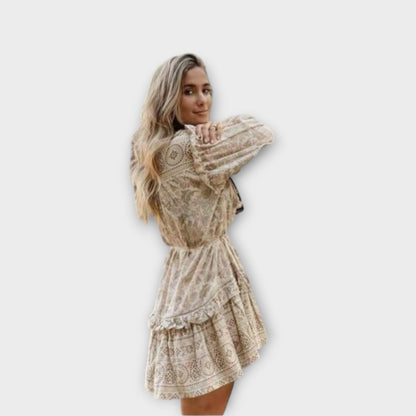 Michaela - Minišaty ve stylu boho