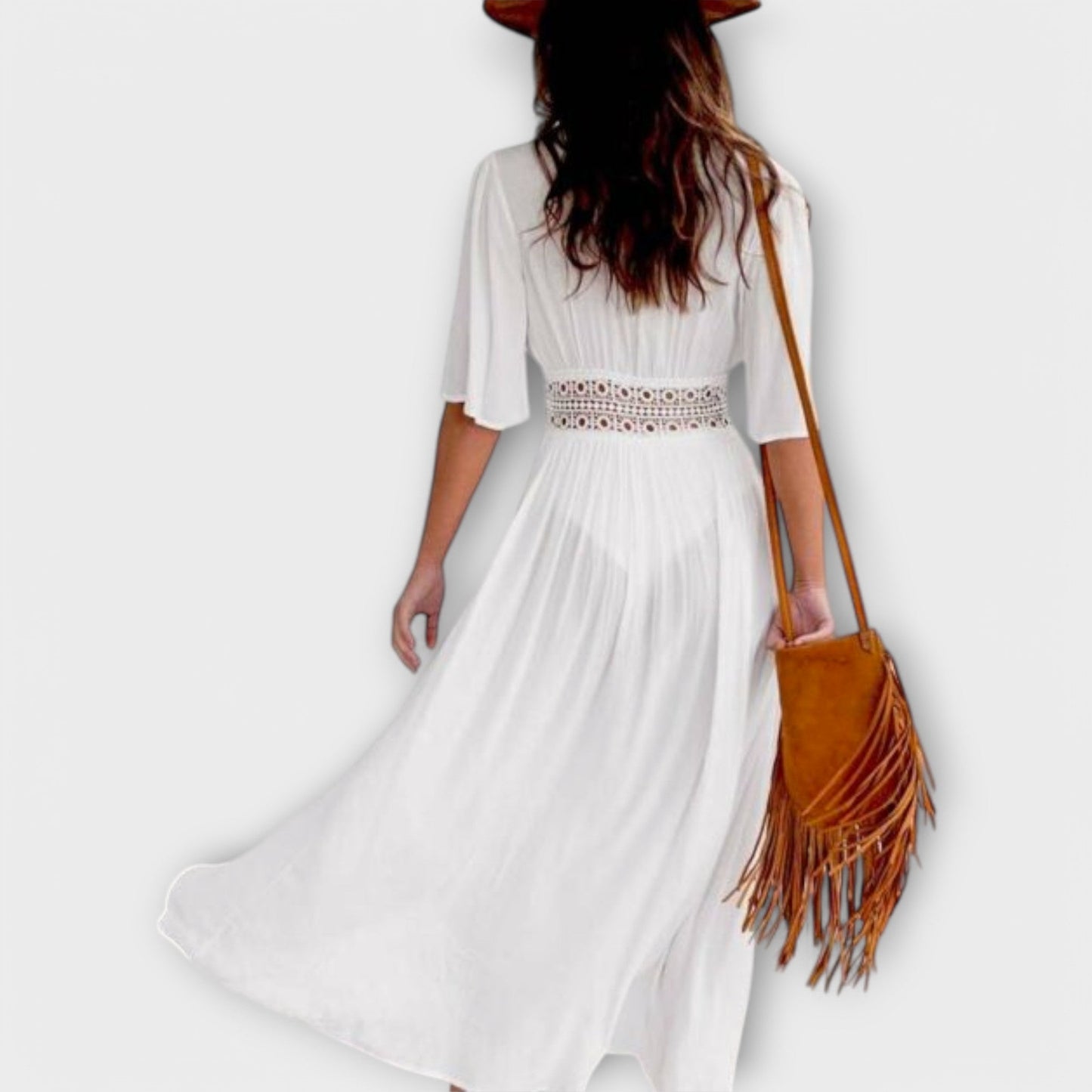Noemi - Boho midi šaty
