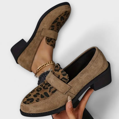 Aurora | Elegantní dámské boty s leopardím vzorem