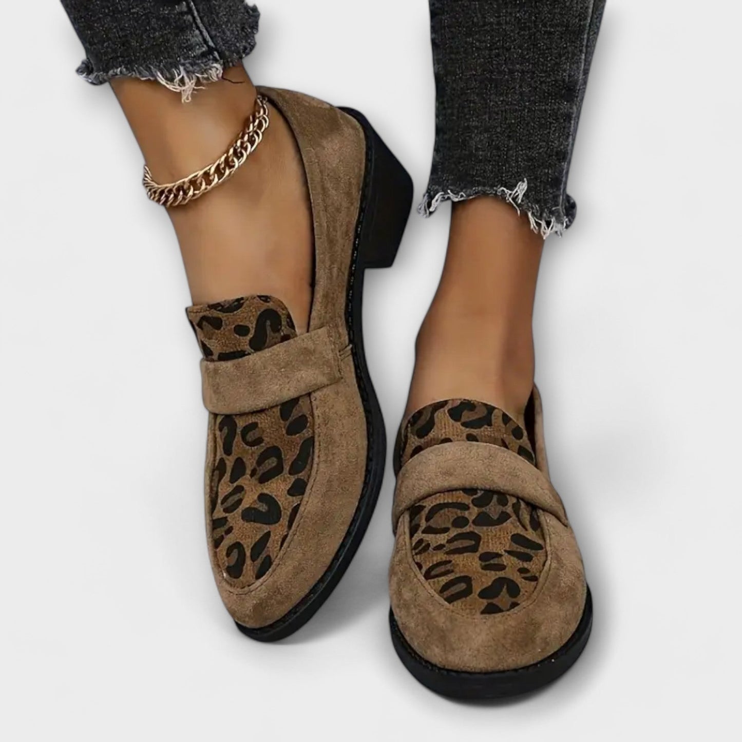 Aurora | Elegantní dámské boty s leopardím vzorem