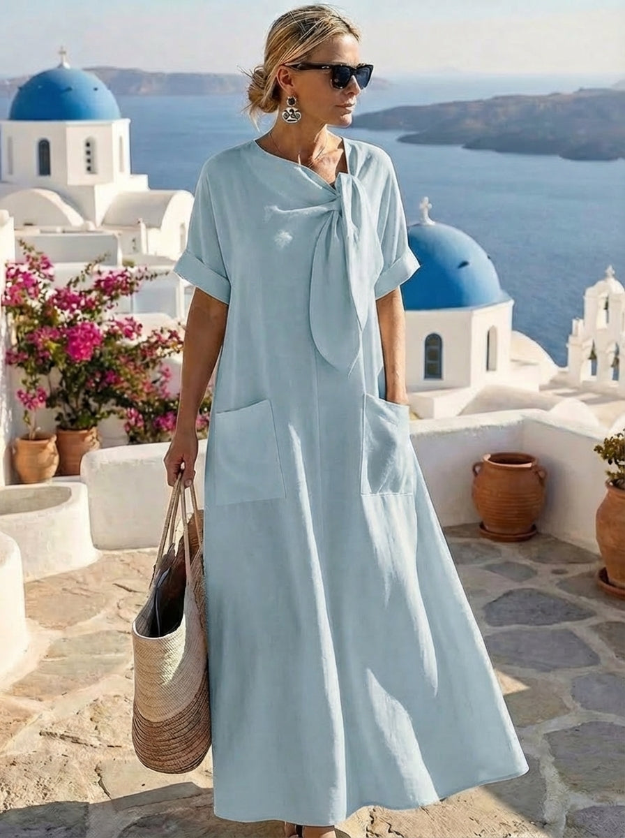 Eliška™ elegantní šaty s kapsami