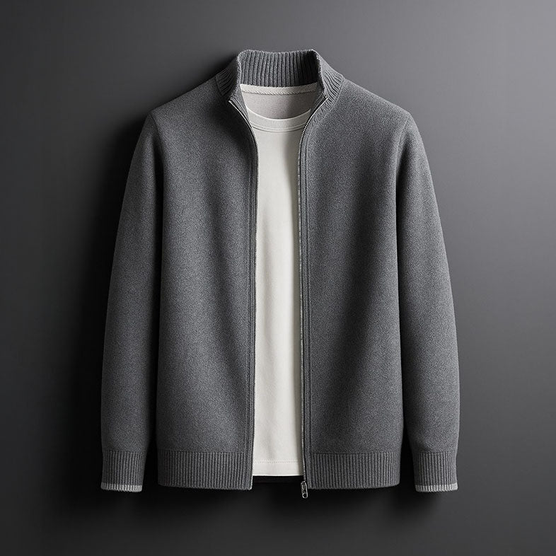 Harvey | Elegantní vlněná bunda na zip